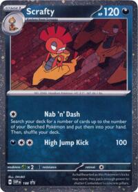 Scrafty (Cosmos Holo) 188