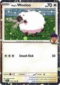 Hop's Wooloo (Cosmos Holo) 135/159
