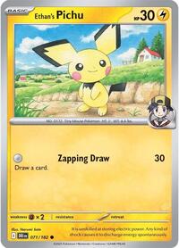 Ethan's Pichu 071/182 · Reverse Holo