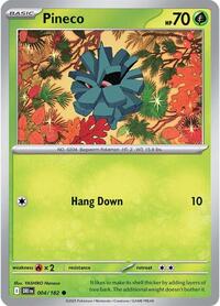 Pineco 004/182 · Reverse Holo