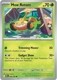 Mow Rotom 009/182 · Reverse Holo