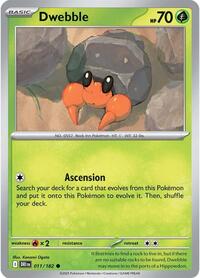 Dwebble 011/182 · Reverse Holo
