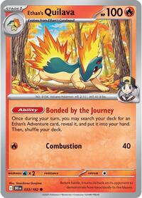 Ethan's Quilava 033/182 · Reverse Holo