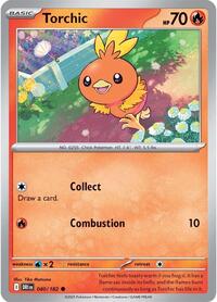 Torchic 040/182 · Reverse Holo
