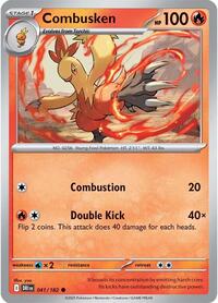 Combusken 041/182 · Reverse Holo