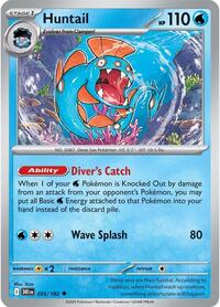 Huntail 055/182 · Reverse Holo