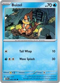 Buizel 057/182 · Reverse Holo
