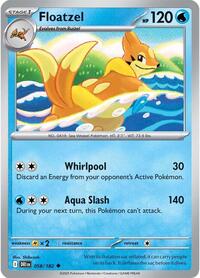 Floatzel 058/182 · Reverse Holo