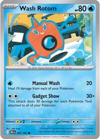 Wash Rotom 061/182 · Reverse Holo