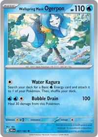 Wellspring Mask Ogerpon 067/182 · Reverse Holo