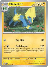 Manectric 076/182 · Reverse Holo