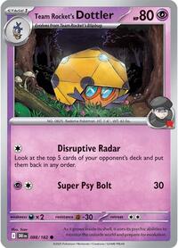 Team Rocket's Dottler 088/182