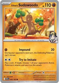 Ethan's Sudowoodo 093/182 · Reverse Holo