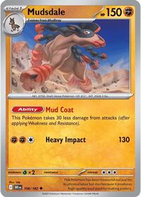 Mudsdale 108/182 · Reverse Holo