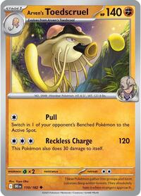 Arven's Toedscruel 110/182 · Reverse Holo