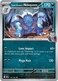 Team Rocket's Nidoqueen 116/182 · Reverse Holo
