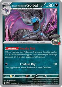 Team Rocket's Golbat 121/182 · Reverse Holo