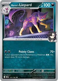 Marnie's Liepard 131/182 · Reverse Holo