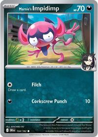 Marnie's Impidimp 134/182 · Reverse Holo