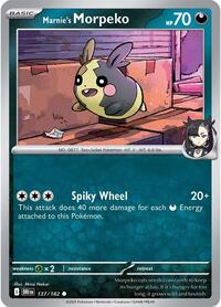 Marnie's Morpeko 137/182 · Reverse Holo