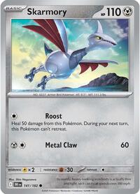 Skarmory 141/182 · Reverse Holo