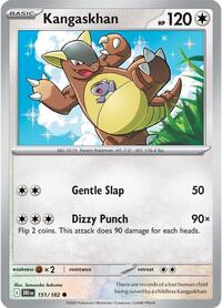 Kangaskhan 151/182 · Reverse Holo