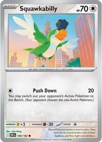 Squawkabilly 160/182 · Reverse Holo
