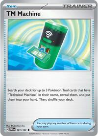 TM Machine 181/182 Destined Rivals Reverse Holo Pokémon card