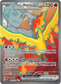 Team Rocket's Moltres ex 208/182