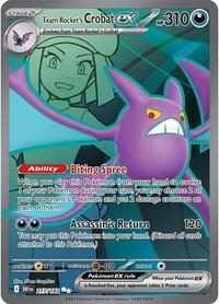 Team Rocket's Crobat ex 217/182