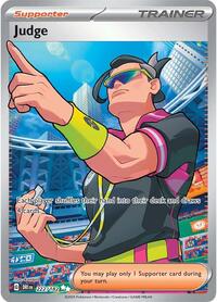 Judge 222/182 Destined Rivals Pokémon card