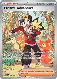 Ethan's Adventure 236/182 Destined Rivals Pokémon card