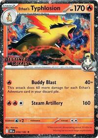 Ethan's Typhlosion (Prerelease) 034/182