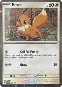 Eevee (Cosmos Holo) 200