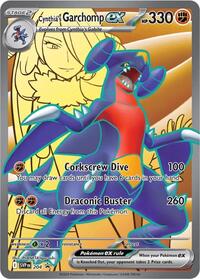 Cynthia's Garchomp ex 204