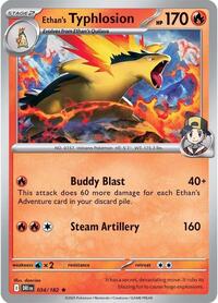 Ethan's Typhlosion (Non-holo) 034/182