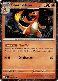 Charmeleon (Cosmos Holo) 008/091