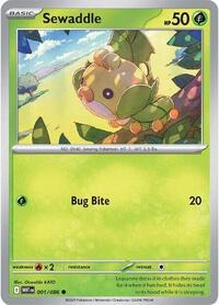 Sewaddle 001/086 · Reverse Holo