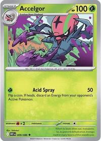 Accelgor 009/086 · Reverse Holo