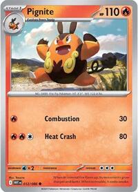 Pignite 012/086 · Reverse Holo
