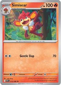 Simisear 015/086 · Reverse Holo