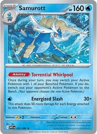 Samurott 023/086 · Reverse Holo