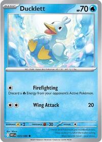 Ducklett 025/086 · Reverse Holo