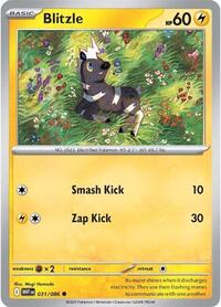 Blitzle 031/086 · Reverse Holo