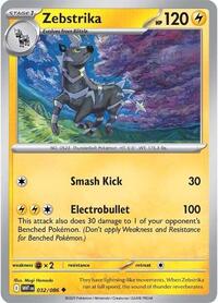 Zebstrika 032/086 · Reverse Holo