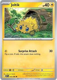 Joltik 033/086 · Reverse Holo