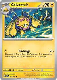 Galvantula 034/086 · Reverse Holo