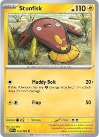 Stunfisk 035/086 · Reverse Holo