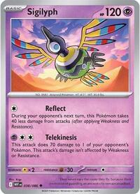 Sigilyph 038/086 · Reverse Holo