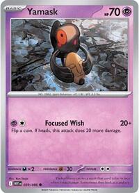 Yamask 039/086 · Reverse Holo